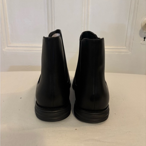Cole Haan Black Leather Chelsea Boots - Picture 4 of 7